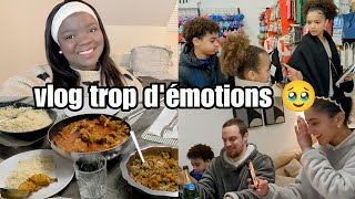VLOG/LE RETOUR DE TATA AMANDINE🥹/ LES ENFANTS ACHÈTE DÈS CADEAUX POUR TATA SONIA ET MAMIE😍🎁