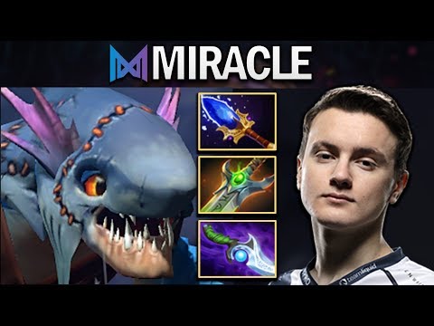 NIGMA.MIRACLE SLARK WITH AGHANIMS-PALADIN SWORD - DOTA 2 7.23E GAMEPLAY