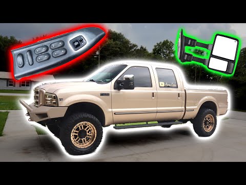 How To Wire & Add Power Mirrors To Your F-250/350 | 1999-2007 Ford F-250/350