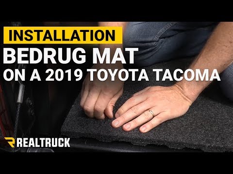 How to Install BedRug Mat on a 2019 Toyota Tacoma
