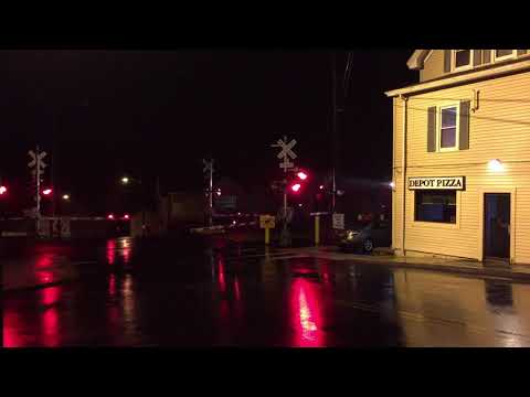 RARE 5 CAR BILEVEL SET ON HAVERHILL LINE!!!