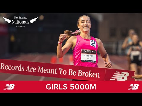 Girls 5000m Championship - New Balance Nationals Outdoor 2023