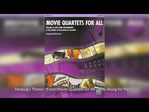 Hedwig's Theme - Play Along for Part 2 - From Movie Quartets for All