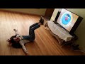 The Big Comfy Couch Clock Stretch