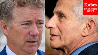 'The Evidence Is Mounting There's Been A Cover-Up': Rand Paul Blasts Fauci Over Possible COVID-19