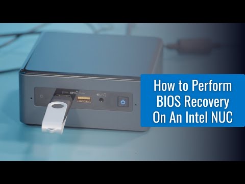 How to Perform BIOS Recovery on an Intel NUC