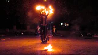 preview picture of video 'fireshow в Сквыра'