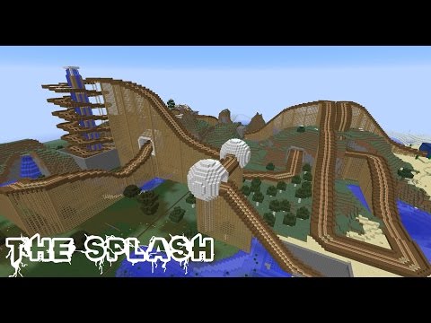 Minecraft Roller Coaster - The Splash (9Min) ★