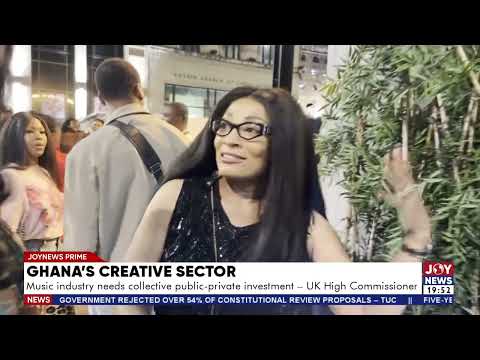Music industry needs collective public-private investment - UK High Commissioner.