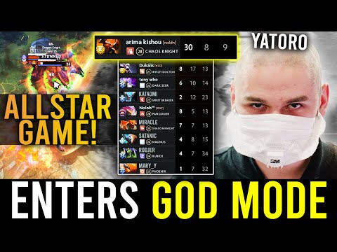 when YATORO enters GOD MODE in ALLSTAR MATCH.. - "30 KILLS CHAOS KNIGHT?!"