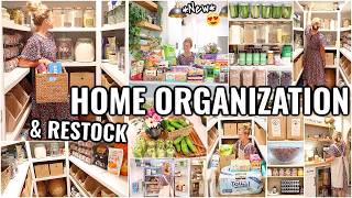 HOME ORGANIZATION IDEAS!!😍 CLEAN & ORGANIZE WITH ME | DECLUTTERING AND ORGANIZING MOTIVATION