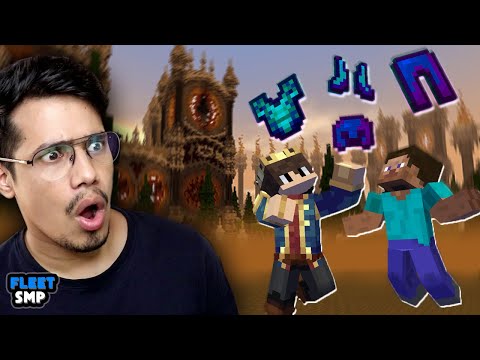 We Found SECRET Armour Castle In FLEET SMP 😱 | Minecraft