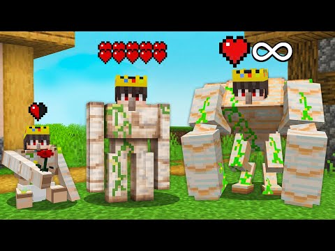 Life as an IRON GOLEM in Minecraft..!