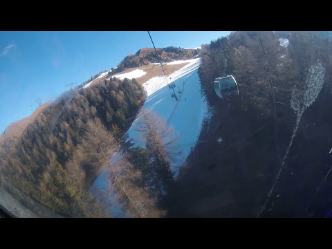 Risalita integrale cabinovia Agamatic "Buffaure" Pozza di Fassa (TN)