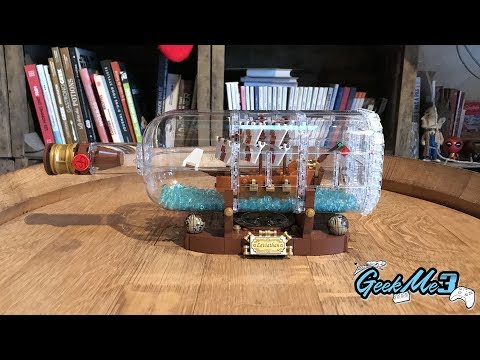 Vidéo LEGO Ideas 21313 : Bateau dans une bouteille