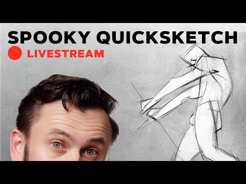 Spooky Quicksketch Livestream 2 - The Even Spookier Sequel