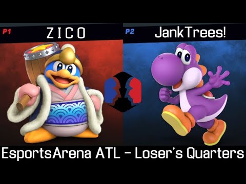 ESA ATL Smash Sunday Singles 50 -  Z I C O (King Dedede) vs JankTrees! (Yoshi)
