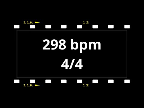 4/4 Metronome   298 BPM 🎵