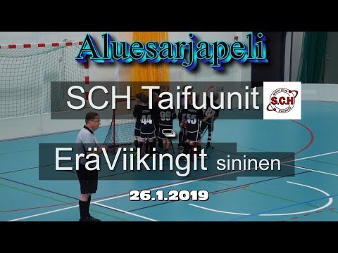 SCH Taifuunit vs EräViikingit sininen 26.1.2019