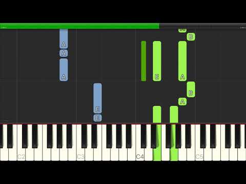 Accidentally in Love (Shrek 2 Soundtrack) - Counting Crows piano tutorial