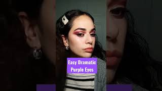 Easy Dramatic Purple Eyes