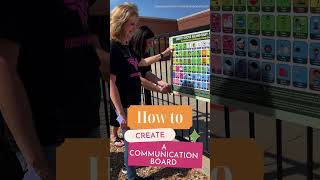 How to Create a Communication Board for Playgrounds