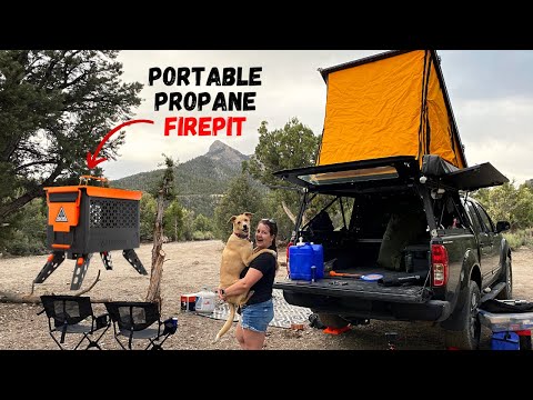 Unboxing the Ignik FireCan  | A Chill Night Truck Camping