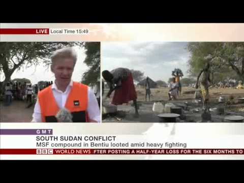 Secretary General of Norwegian Refugee Council Jan Egeland BBC World News 20140227