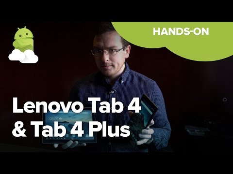 Lenovo Tab 4 & Lenovo Tab 4 Plus hands-on from MWC 2017