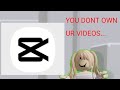 YOU DONT OWN UR VIDEOS CREDITS SUSHI RANTS