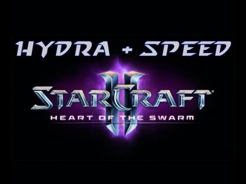 Heart of the Swarm Beta - Hydra + Speed Upgrade