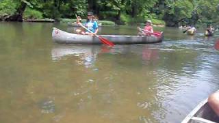 preview picture of video 'The Sideways Crew on the Niangua River'
