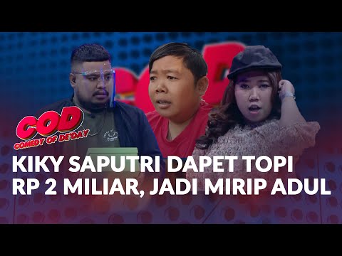 Kiky Saputri Dapet Topi Seharga Rp 2 Miliar, Dipake Makin Mirip Adul - COMEDY OF DE'DAY (BAG. 1)