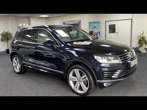 VW Touareg R-Line Plus, St Tropez nappa, for sale www.performancecarswales.co.uk
