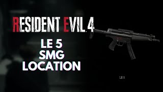 Resident Evil 4 Remake: LE 5 SMG Location
