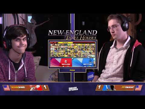 New England: Three Houses - Scoob | Shard (Mario) vs TFF | Failboat (Mii Swordfighter) - Pools