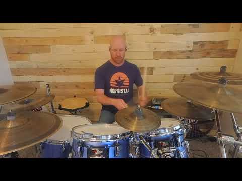 double bass triplet groove w/ Pearl Masters Complete | Saluda Cymbals