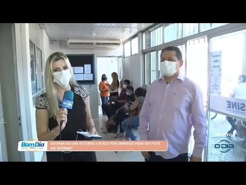Sistema do SINE retorna e busca por emprego pode ser feita via internet 03 08 2022