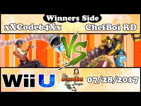TheStruggle Saga - xXCode64Xx (Twintelle) Vs ChefBoi RD (Max Brass) - ARMS Winners Side