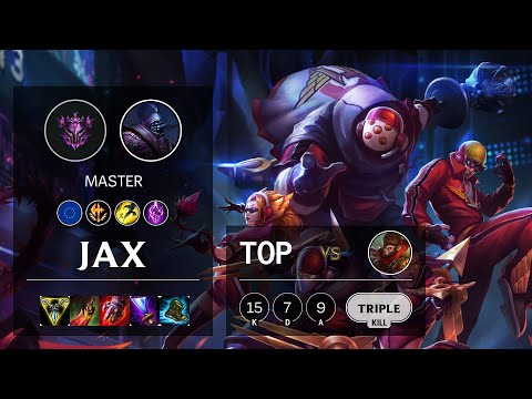Jax Top vs Wukong - EUW Master Patch 10.15