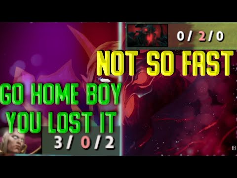 Shadow Fiend vs Invoker ll Solo Mid ll Dota 2
