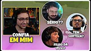 ALANZOKA TENTANDO ENGANAR TODOS OS AMIGOS NA LIVE !!