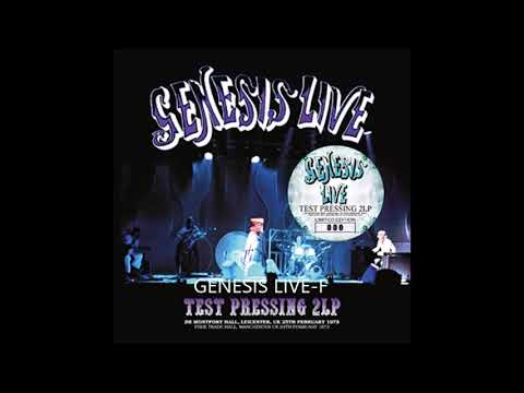 G E N E S I S / L I V E / 1 9 7 3 - T E S T - P R E S S I N G