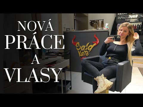 ‎‍💻 VLOG NOVÁ PRÁCE, NOVÉ VLASY vlog ze dne