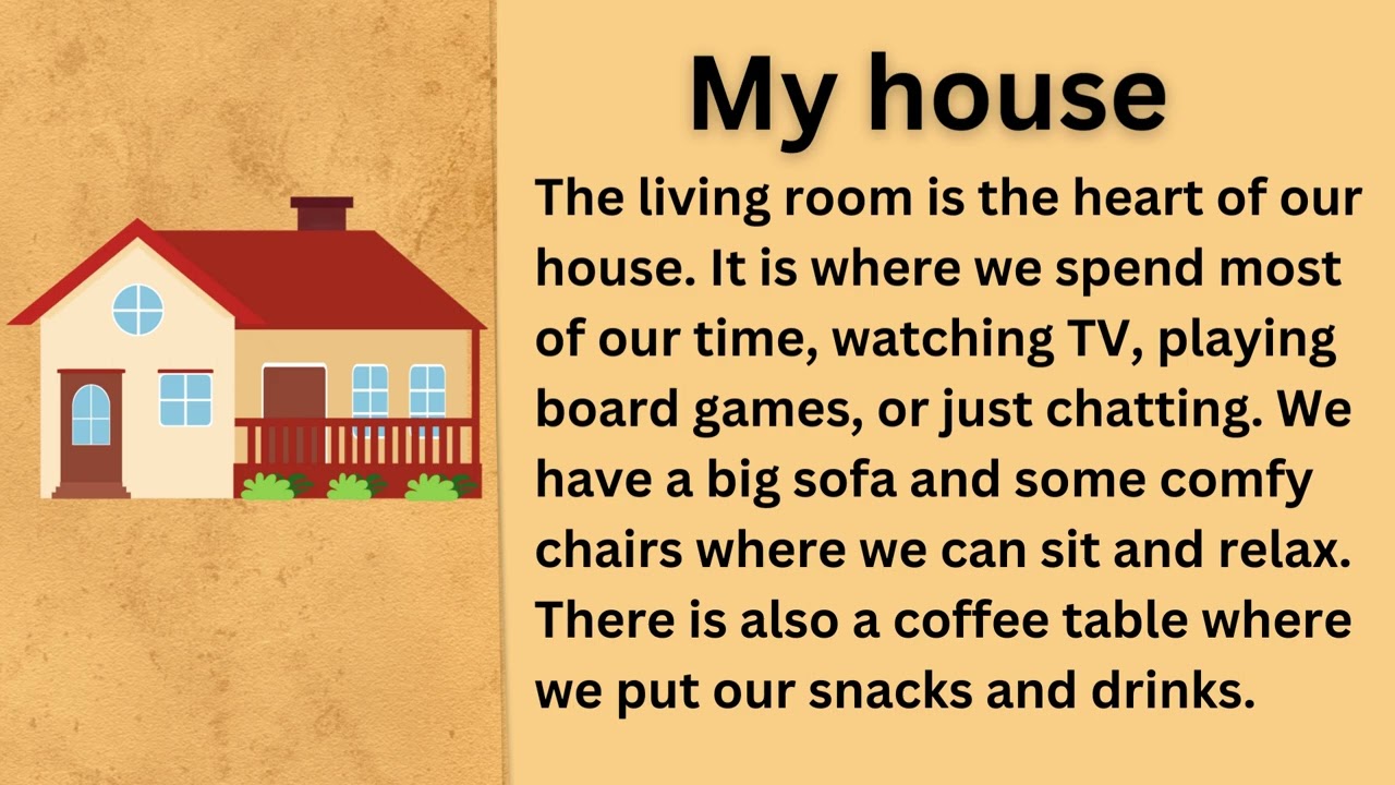My house | Improve your English |  Learn English Speaking |Listen and Practice