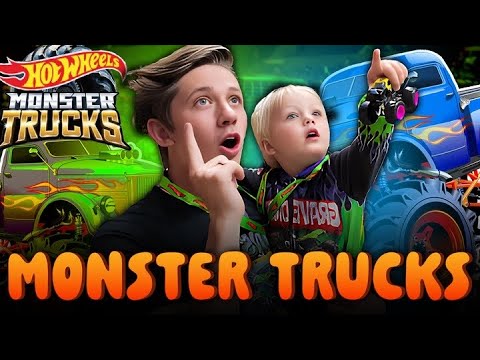 Toddler Experiences Monster Truck Madness - Come jump into the show with Wylder🙌