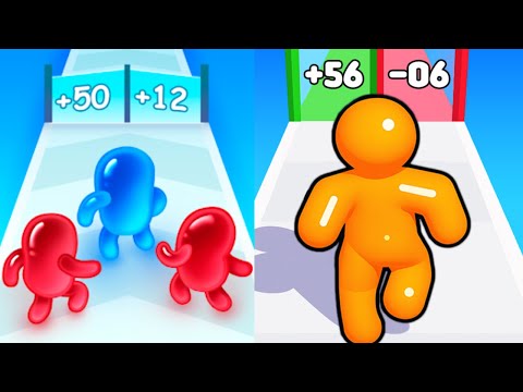 Tall Man Run VS Join Blob Clash 3D - MAX LEVEL Gameplay Walkthrough (Android,iOS) NEW UPDATE