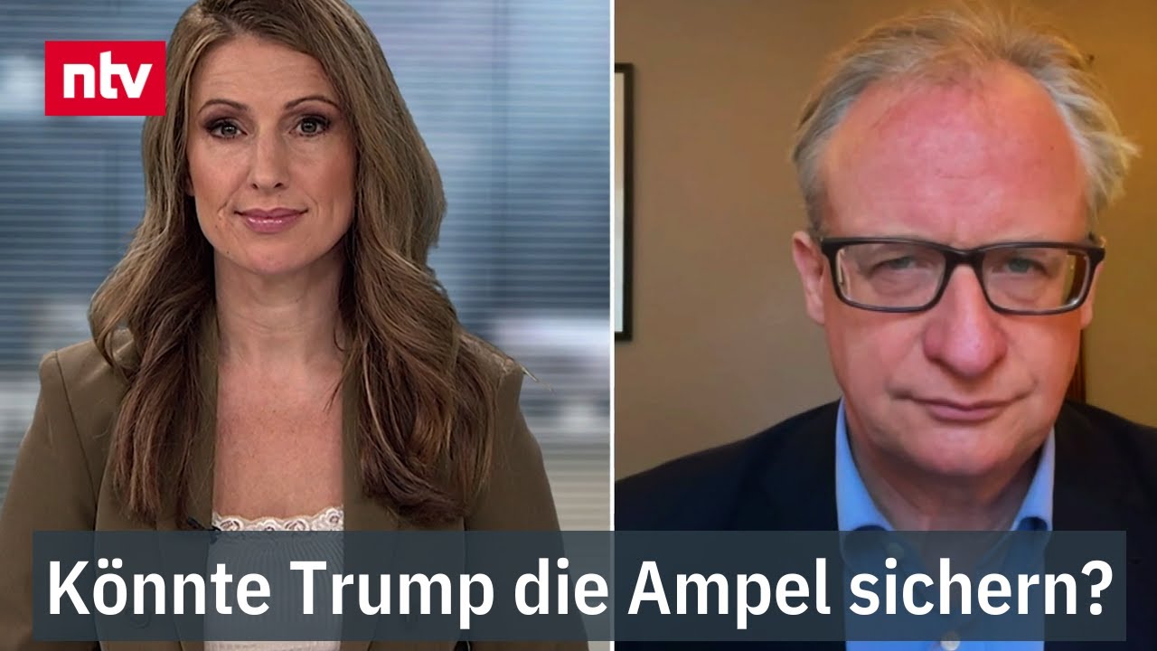 Könnte Trump die Ampel sichern? - Ampel-Ende "wäre für die Grünen verheerend"| ntv