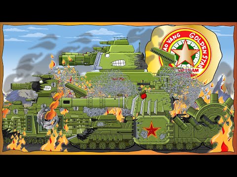 A long way to the Gold Star - Tank cartoon