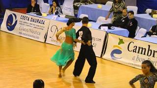 preview picture of video 'Andrey Gusev - Elizaveta Cherevichnaya, Cambrils 2013, WDSF GrandSlam latin, 2. round - paso doble'